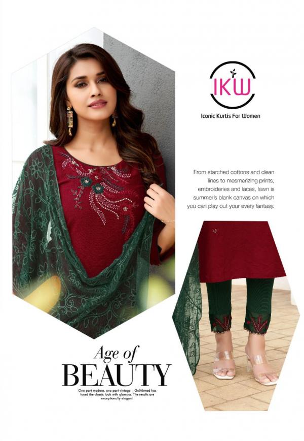 Ikw Utsav 2 Designer Wear Viscose Designer Readymade Collection